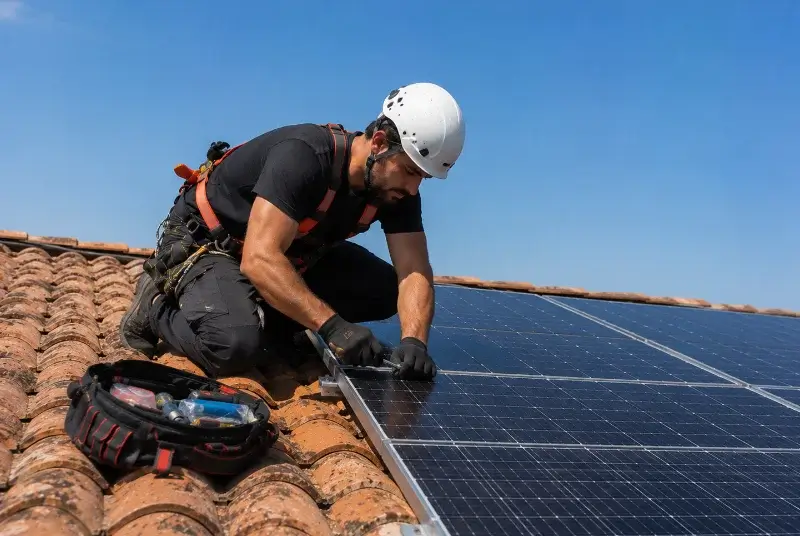 Maintenance et monitoring de panneaux solaires à Saint-Avaugourd-des-Landes
