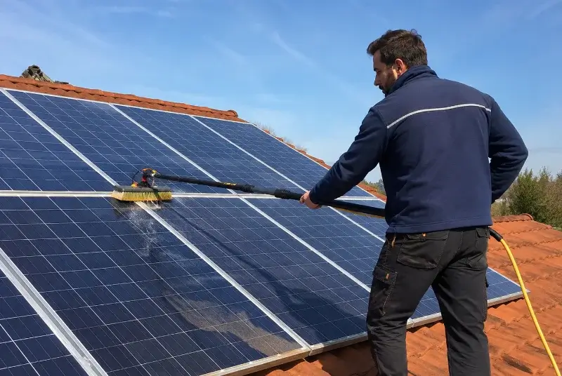 Nettoyage et entretien de panneaux solaires à Saint-Avaugourd-des-Landes